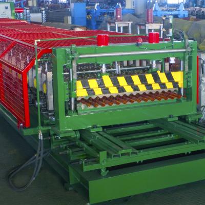 China Automatic Steel Corrugated Building Material Roof Machine for sale