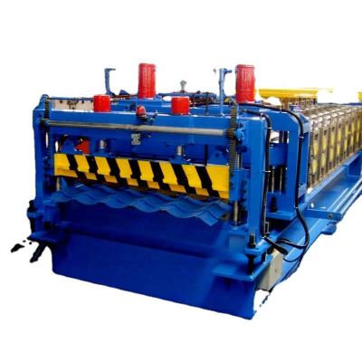 China Hotels Sheet Tile Roll Forming Machine for sale