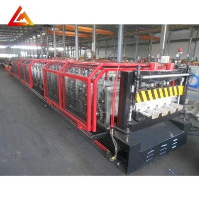 China Hotels CE Steel Roll Forming Machine For Floor Decking Profile for sale