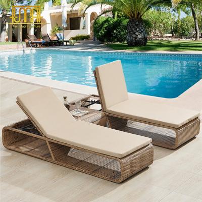 China Modern Outdoor Waterproof Pool Beach Sofa Sun Sofa Bed for sale