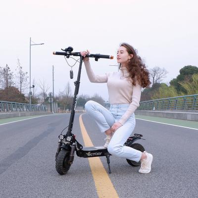 China China Cheap Kick Scooters 10 Inch Two Wheel Unisex Folding Powerful Off Road Electric Scooter for sale