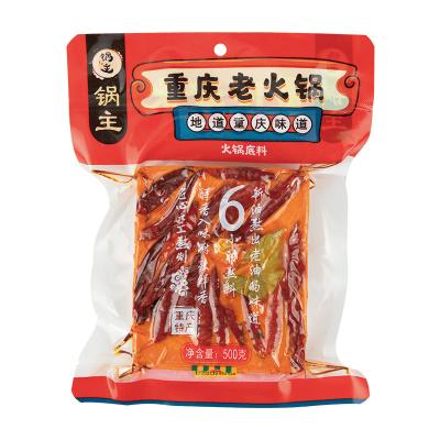 China Cooking Chinese popular food wholesale 500g hot pot base seasoning  for 3 people use for sale