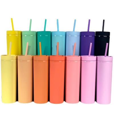 China Matte Tumblr Cups 16oz Bulk Customizable Customizable Custom Tumbler Cups Customize Drinking Tumbler Cup With Straw for sale