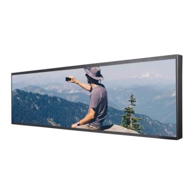 China 37 Inch Shelf Bar Type Display 300 Nits Brightness Wall Mounted Multi Language for sale