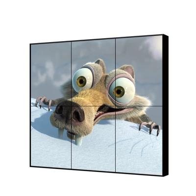 China 3.5mm 55 Inch Seamless LCD Video Wall Multiple Languages Viewing Angle 178/178 Degree for sale