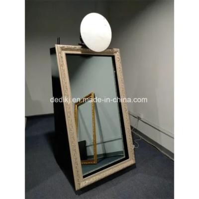 China LCD Interactive Ad Magic Mirror Photo Booth Capacitance Touch Anti Theft for sale