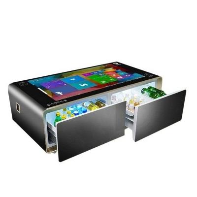 China Wireless Charging Interactive Touch Screen Table Android System 178° Viewing Angle for sale