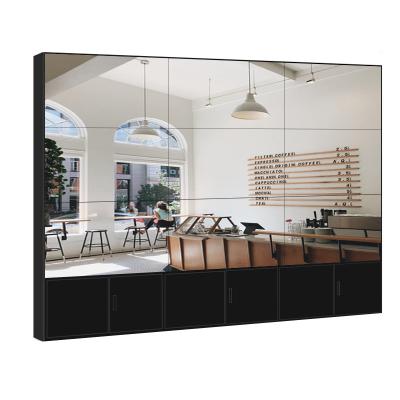 China 55 Inch Seamless LCD Video Wall Advertising Display 4k Indoor 3x3 Controller for sale