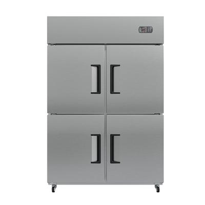 China Commercial Absorption Restaurant 4 Doors Stainless Steel Kitchen Refrigerator for sale