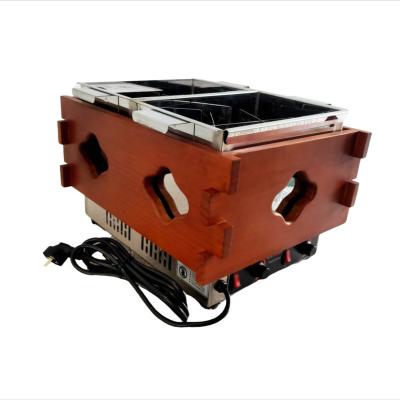 China Kanto Outdoor Commercial Stainless Steel Cooking Machine With Wooden Decoration For Kitchen Equipment for sale