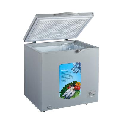 China Defrost New Products 150L Folding Door Chest Freezer Hot Selling Small Capacity Freezer for sale