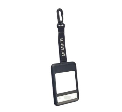 China Luxury Custom Soft PVC Unbreakable And Clear Printing Golf Logo Golf Bag Tag For Game for sale