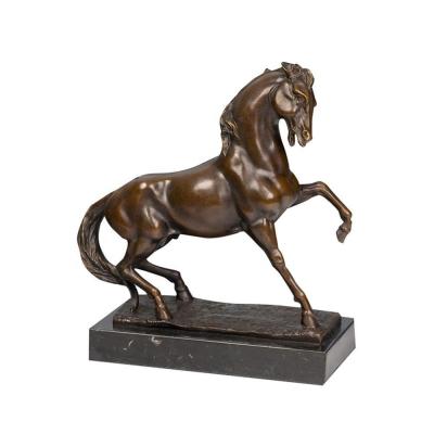 China Europe SHTONE Art Indoor Deco Horse Bronze Sculpture TPY-308 Metal Open Animal Statue for sale