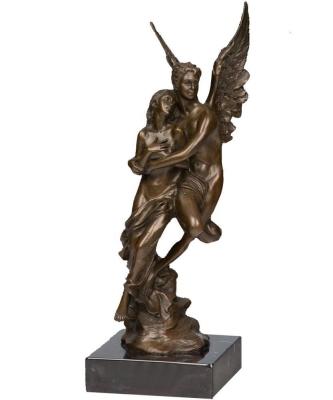 China Europe Myth Metal Sculpture Indoor Bronze Home Decor SHTONE Art Brass Statues TPY-364 for sale