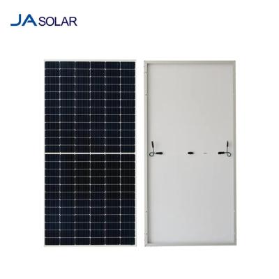 China JA Solar 450w Mono Half Cut 144cells TUV Certificate JAM72S20 445-470MR Solar Panels for sale