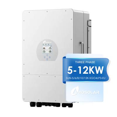 China Deye SUN-5K-12K-SG01LP1 Hybrid On Grid Inverter Hybrid Technology for Solar Power System for sale