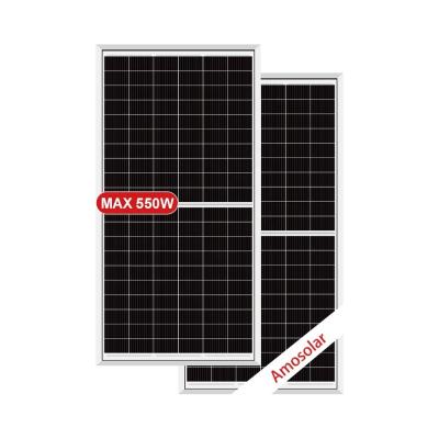 China Amosolar 550W Monocrystalline Solar PV Panels for Sustainable Solar Energy Generation for sale