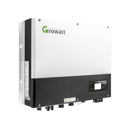 China Growatt SPH 8000TL3 BH-UP 6.2kw Hybrid Solar Inverter for Commercial Roofing Projects for sale