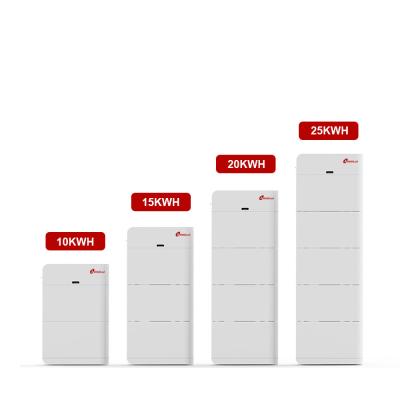 China Amosolar 14.4kWh 288V 50Ah Modular Design High Voltage Battery Pack for Solar Storage for sale