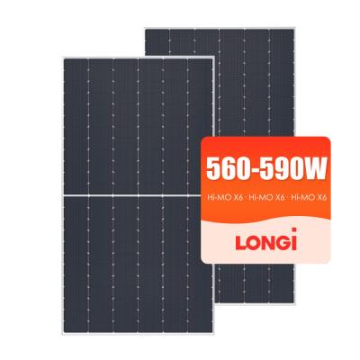 China Longi N Type 580W 585W 570w 575w 590w Mono Longi hi mo 7 A Grade Solar Panel Ready To Ship for sale