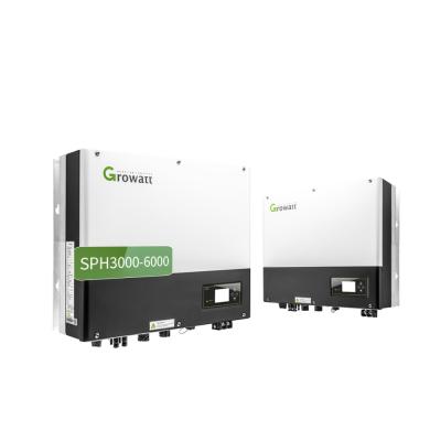 China s Top- Growatt Hybrid Solar Inverter Mod 5kw 3KW 10KW 8KW Driefasig Dual Single Output Te koop