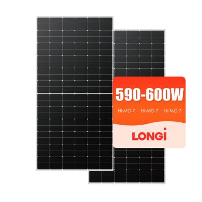 China Longi 585W 570W Solar Panel Power Generator All Black Panels for Solar Power System for sale