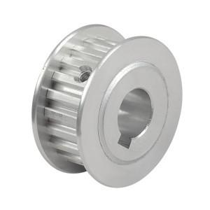 China china cnc machining Manufacturer of Round aluminum belt pulley part manufacturer for sale