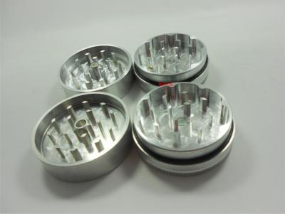 China China Anodized Aluminum Herb Grinder  Parts Custom CNC Machining Factory for smoke cigarette tobacco for sale