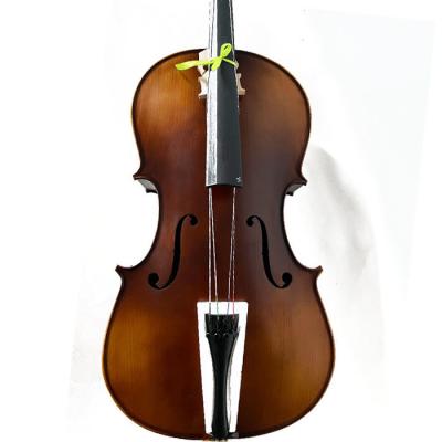 China Fir Maple Flame String Instrument Equipment Impeccable 2023 High Quality Cello for sale