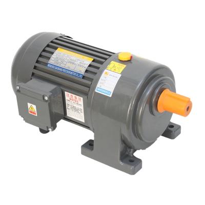 China Totally Enclosed Horizontal 2200W 3HP GH40 CH2.2KW AC Three Phase 40mm Gear Motor For Textile for sale