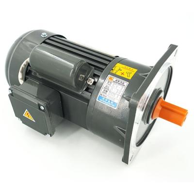 China Popular Building Material Stores 1hp 2hp 3hp 4hp 5hp Single Phase Flanged Mounted Helical Gear Motor for sale