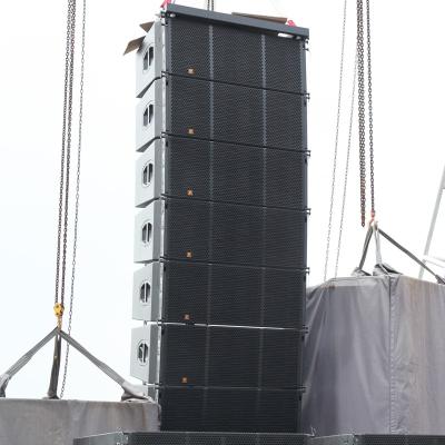 China Outdoor Stage /Touring Performance LDH 12inch Voice Line Passive Wooden Outdoor Array System Speakers With RCF Transducers For Sale Professional DJ Sound Box for sale