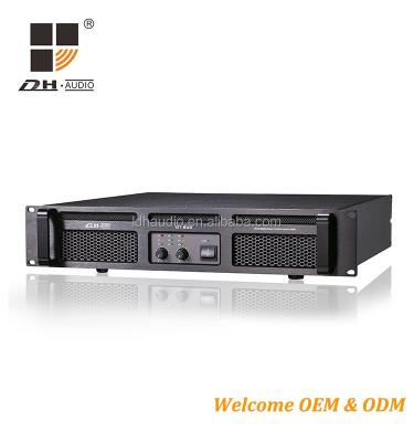 China 2x500Watt audio sound system equipment for outdoor concert stage as professional power amplifier DT-600 for sale