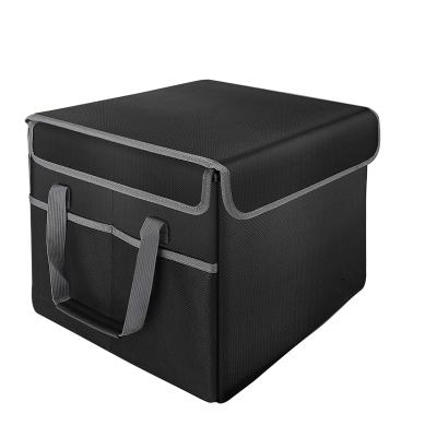 China Customizable Folding Closed Zipper Document Organizer File Storage Box Fireproof up to 2000F Shell Water-Resistant Large File Safe Pro for sale