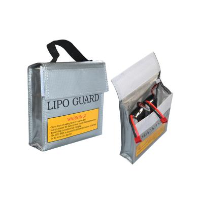 China Zipper Closed In Rc Big Stock Lipo Safe Safety Storage Filling Bag Flame Retardant Explosion Proof Guard for sale