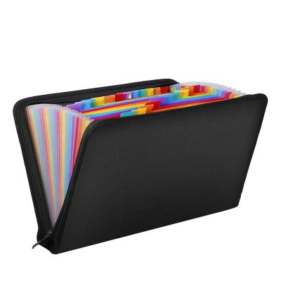 China Silicone Coated Portable Filing Organizer Non-irritating Fireproof File Folder Closed Zipper Zipper and Water Resistant Money Document Bag for sale