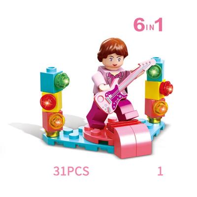 China Building Blocks Toys 2021 New Surprise Egg Toys Children DIY Building Blocks Toys Girl Toys For Party Game for sale