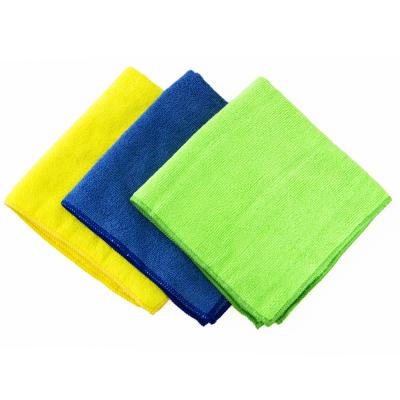 China Microfiber Towel Cleaning Cloth Rags For Car And Home Super Sustainable Absorbent Cleaning 40*40cm for sale