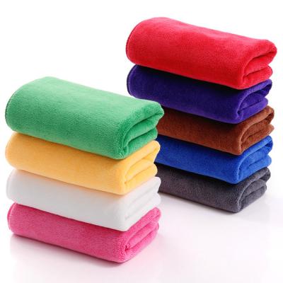 China Luxury Embroidered Microfiber Face Towel Compressed Cloth Towels for sale