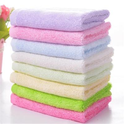 China Factory direct sale baby tablet popular product bamboo bamboo washcloth baby towel for sale