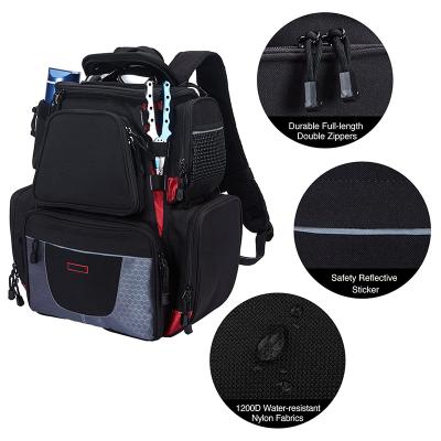 China Outdoor Portable Fishing Tackle Bag Multifunctional Fishing Tackle Utility Bag for sale