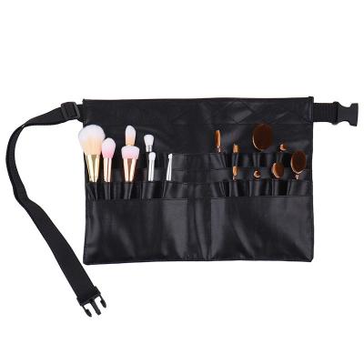 China Customized makeup brush holder cosmetic makeup brush set PU leather luxury makeup brush bag case for sale