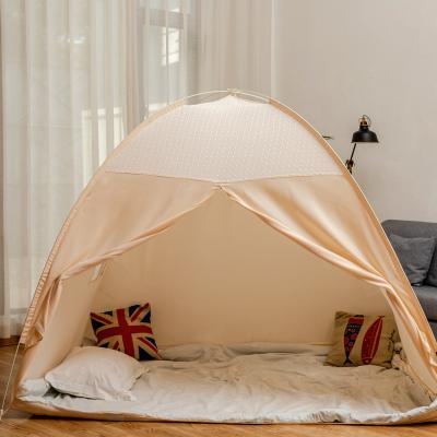 China Indian Toy Touch Rich Kids Play Tent White Room Indian Tepee Sports For Kids Cotton Canvas Tents Child Window Teepee Indoor Soft Toy One for sale