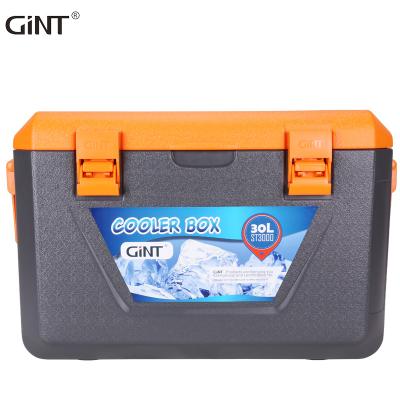 China OEM 30L Outdoor Portable Waterproof Camper Van Ice Chest Beer Coke Cooler Box for sale