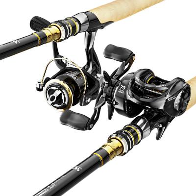 China Carbon Wholesale Price 2 Sections Fish Tackle Pole Rod Fishing Casting Fish Spinning Rod Carbon Spinning Fishing Rod for sale