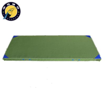 China Body Buliding Anti Slip PU Leather Gym Exercise Fitness Mat for sale