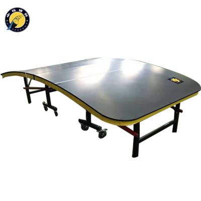 China Indoor folding ping pong table made in china wholesale mobile indoor ping pong tables ping pong table for sale