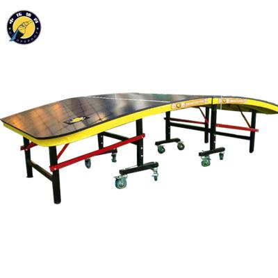 China Indoor table tennis table promotion reasonable price indoor folding table tennis table new for sale for sale