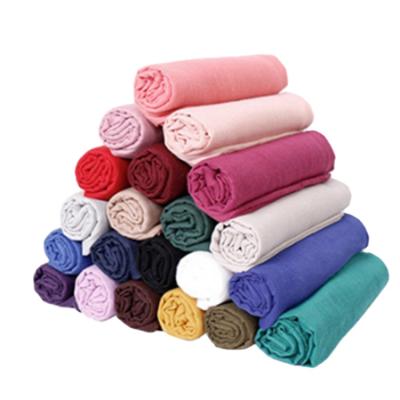 China High Quality Scarf Femme Musulman Headscarf Islamic Shawls Women Muslim Hijabs Wholesale Muslim Scarf And Cotton Muslim Arabic Wraps Girls Hijabs for sale