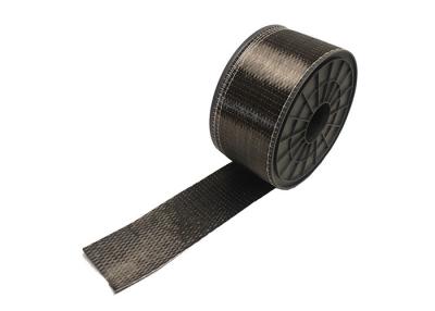 China 200gsm Reinforcing Carbon Fiber Strips Unidirectional  Increased Durability for sale